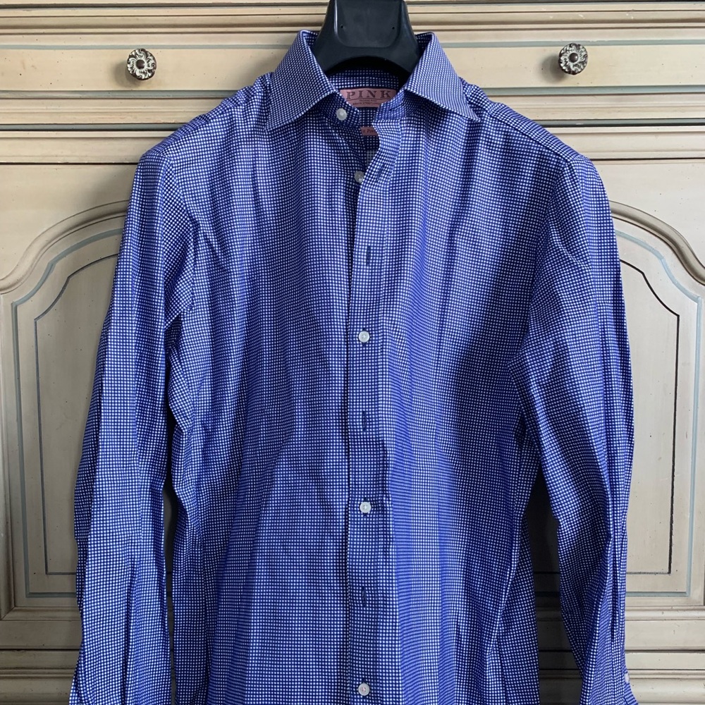 NEVER WORN!! Tomas Pink Dress Shirt